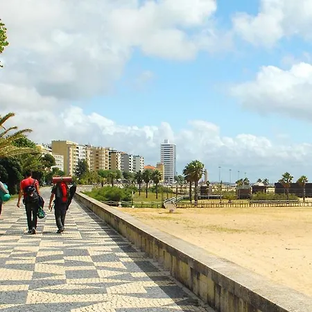 Apartamento Praia do Relógio Figueira da Foz Exterior foto